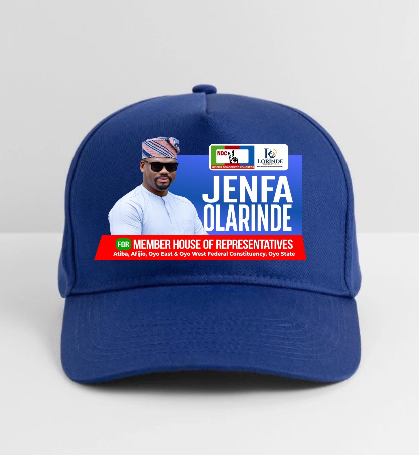 Navy Jenfa Olarinde campaign cap